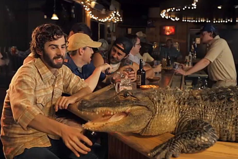 Johnny Fearless: alligator campaign for Jeremiah Weed