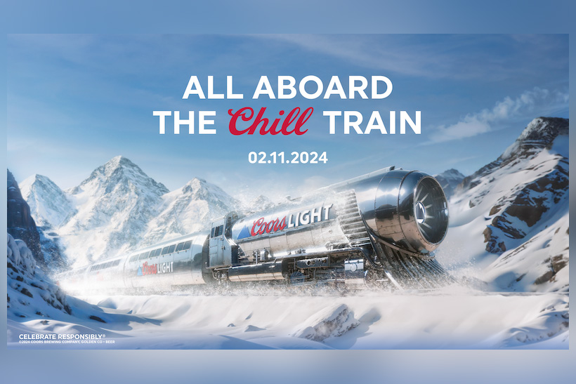 The Coors Light Chill Train