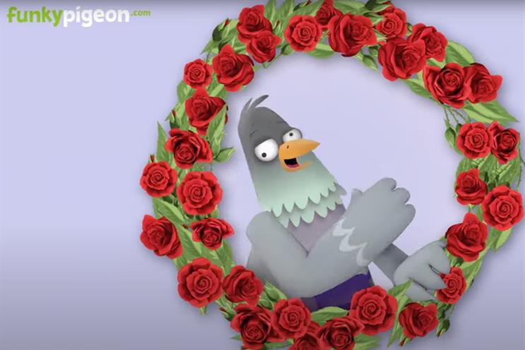 Funky Pigeon: Valentine's 2023 ad