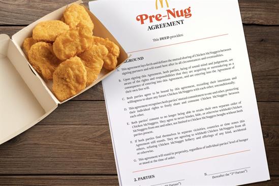 McDonald’s “The pre-nug agreement” by Leo Burnett UK