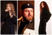 L-R: Becky Hill, Tom Walker and Jess Glynne will star in the limited-run series (pictures: ITV)