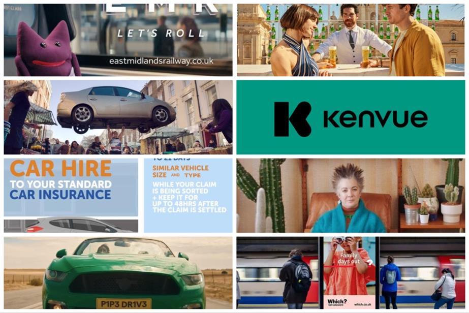 Clockwise from top left: East Midlands Railway, Peroni, Kenvue, Uswitch, Which?, Pipedrive, Esure and NatWest