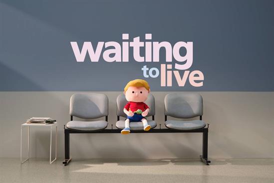 NHS Blood & Transplant "Waiting to live" by Wunderman Thompson