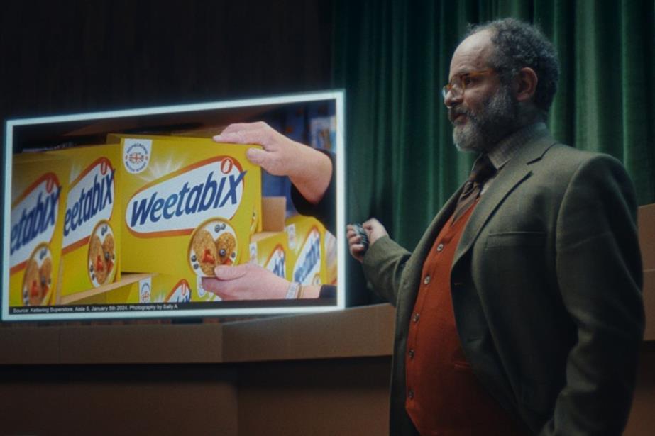 A still from the Weetabix ad