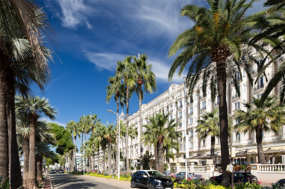 Cannes' Boulevard de la Croisette. Photo: Getty Images