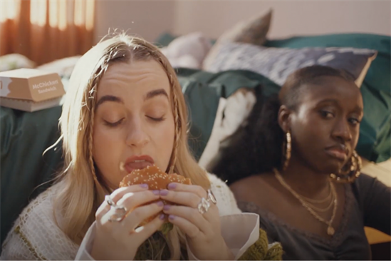 McDonald's "Chicken that hits different" by Leo Burnett UK